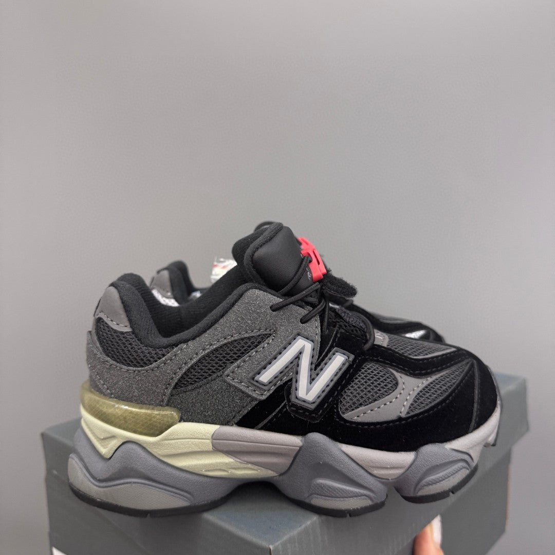 New Balance 9060 series retro versatile dad style elephant" black"