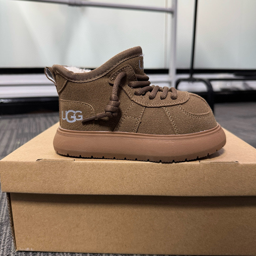 U-GG Capibara Mario Snow Boots" brown"