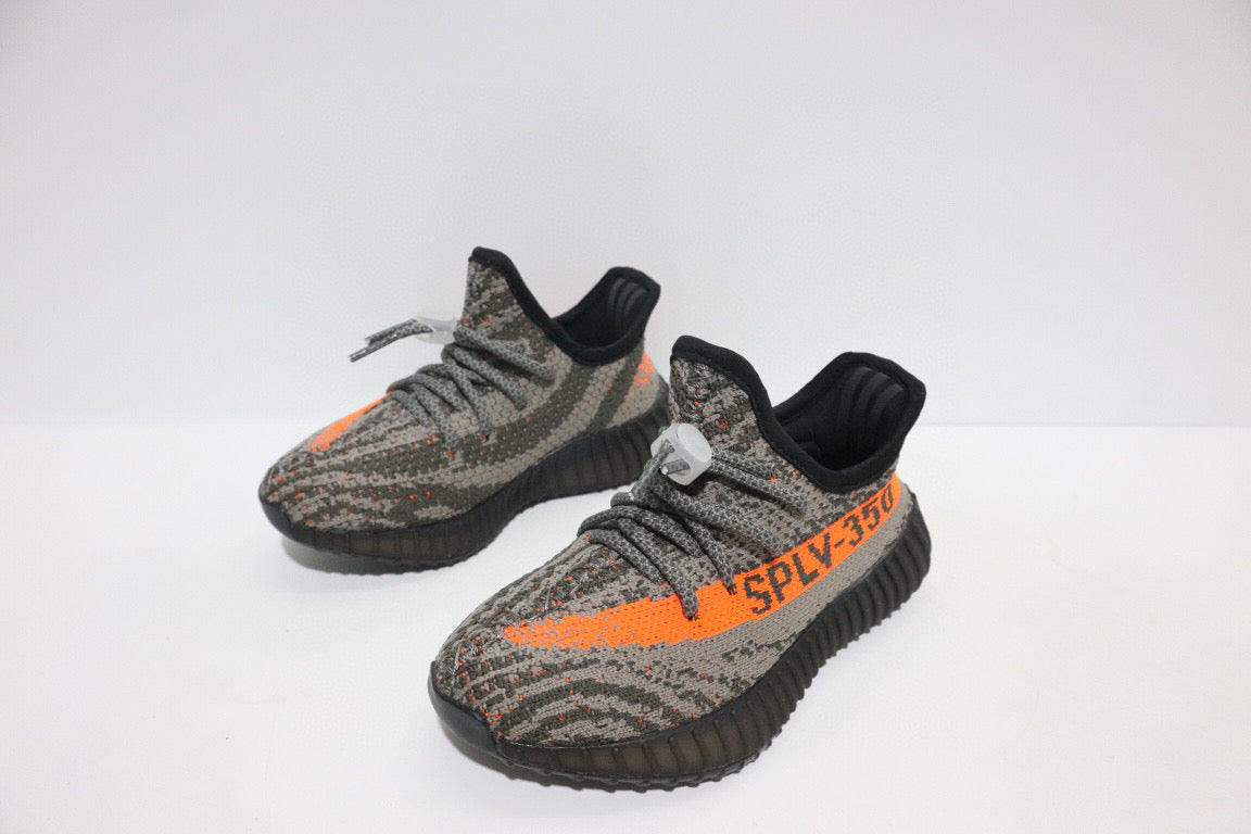Coconut 350V2 really explosive children's shoes" gray, orange"