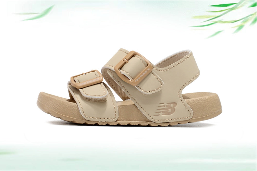 G version of Birkenstock Velcro sandals for children" light beige"