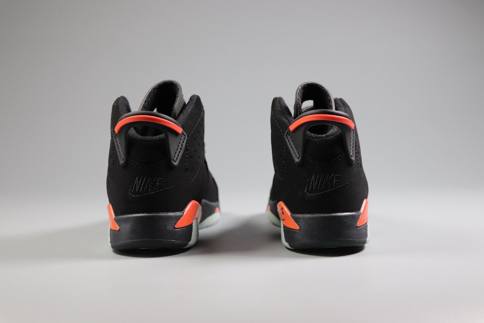 Joe 6 children's basketball shoes " black, & orange"