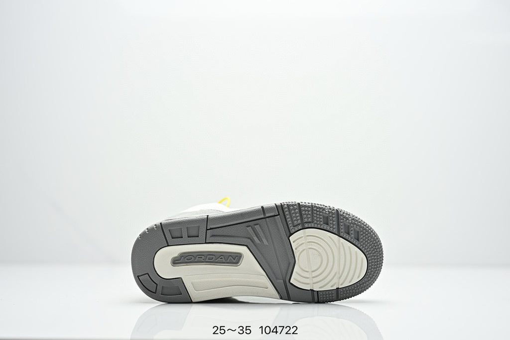 Joe 3" white, gray"