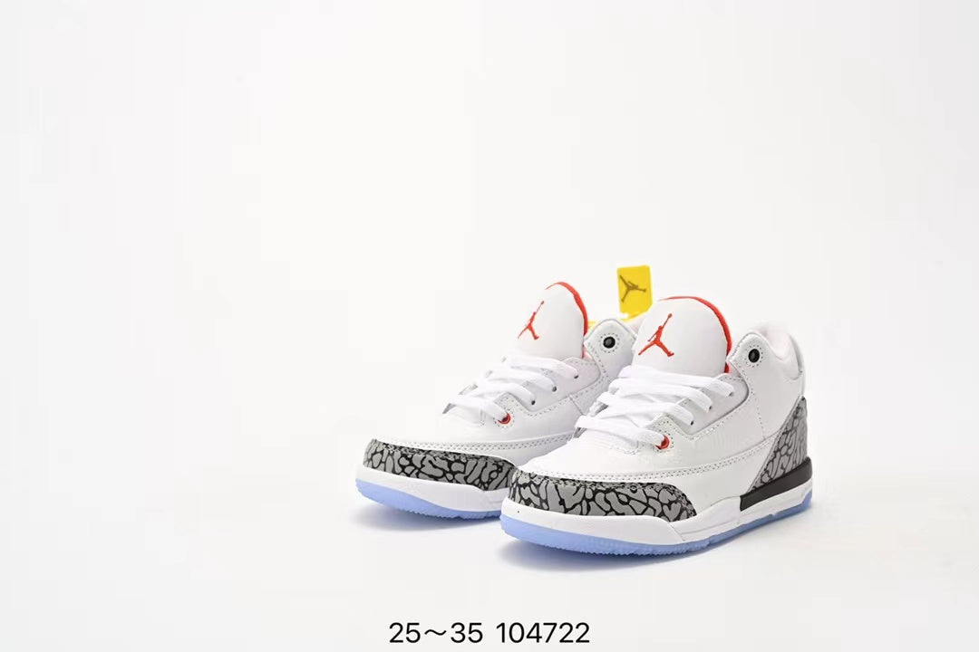 Joe 3" white, blue"