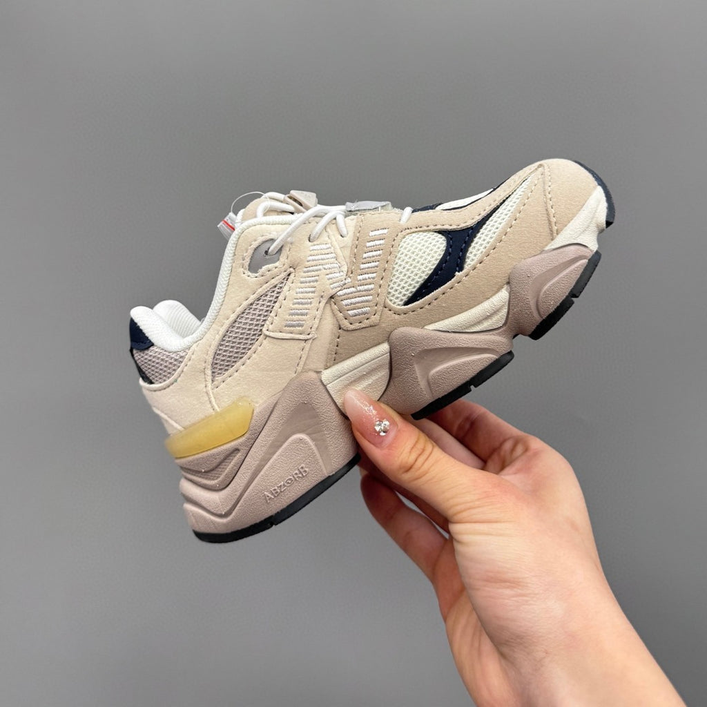 New Balance 9060 series retro versatile dad style elephant" cream"