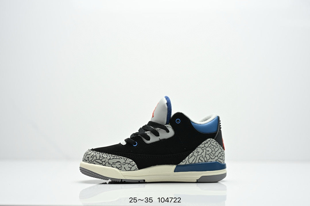 Joe 3"black, blue"