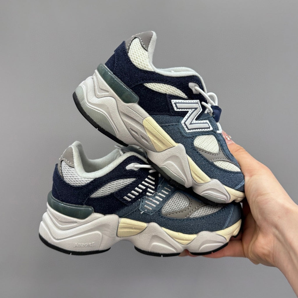 New Balance 9060 series retro versatile dad style elephant" blue"