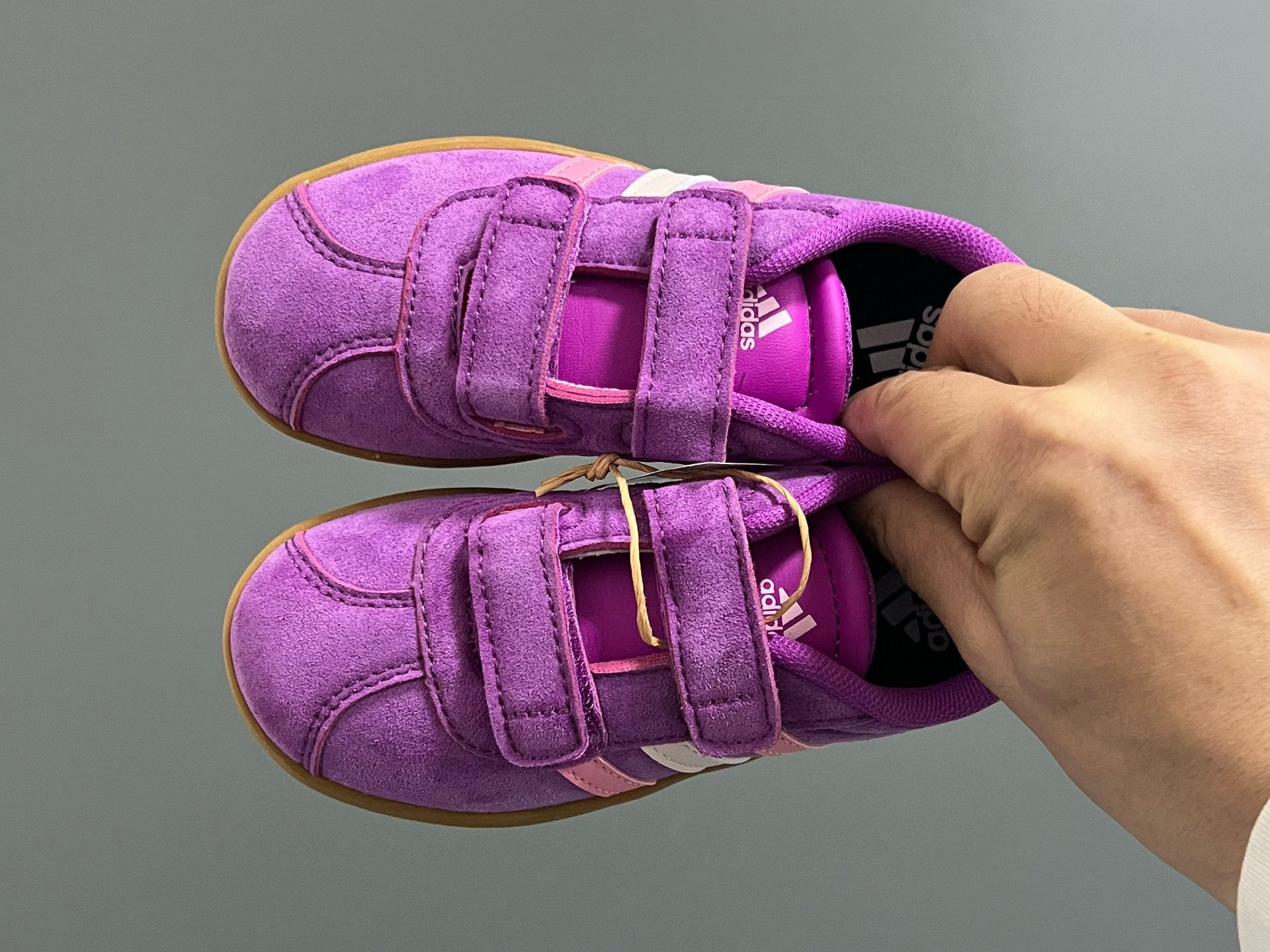 Adidas tennis shoes" Purple"