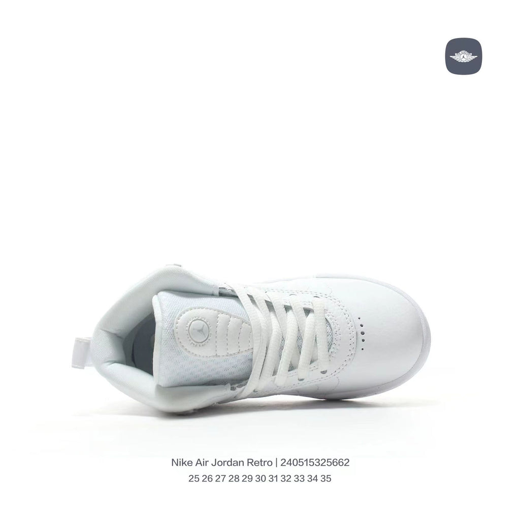 Jordan Retro-combat basketball shoes " white"