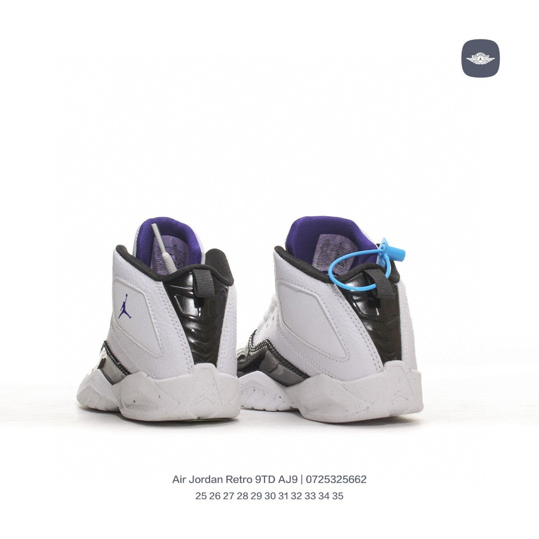 AJ12.5 generation children's retro leisure culture" white, black"