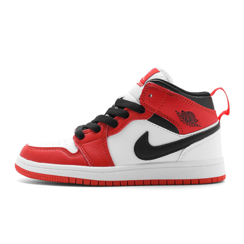 AJ-112" white, red"