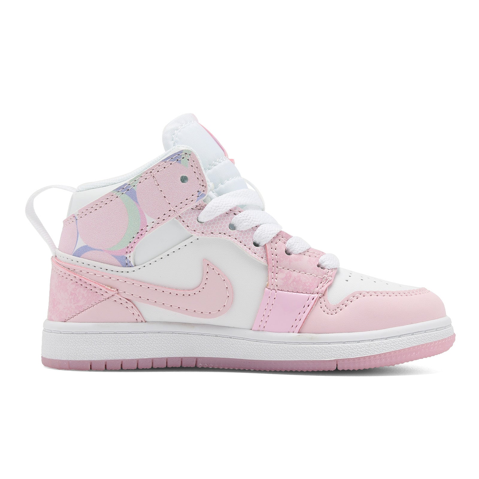 AJ-127" baby pink, brown"