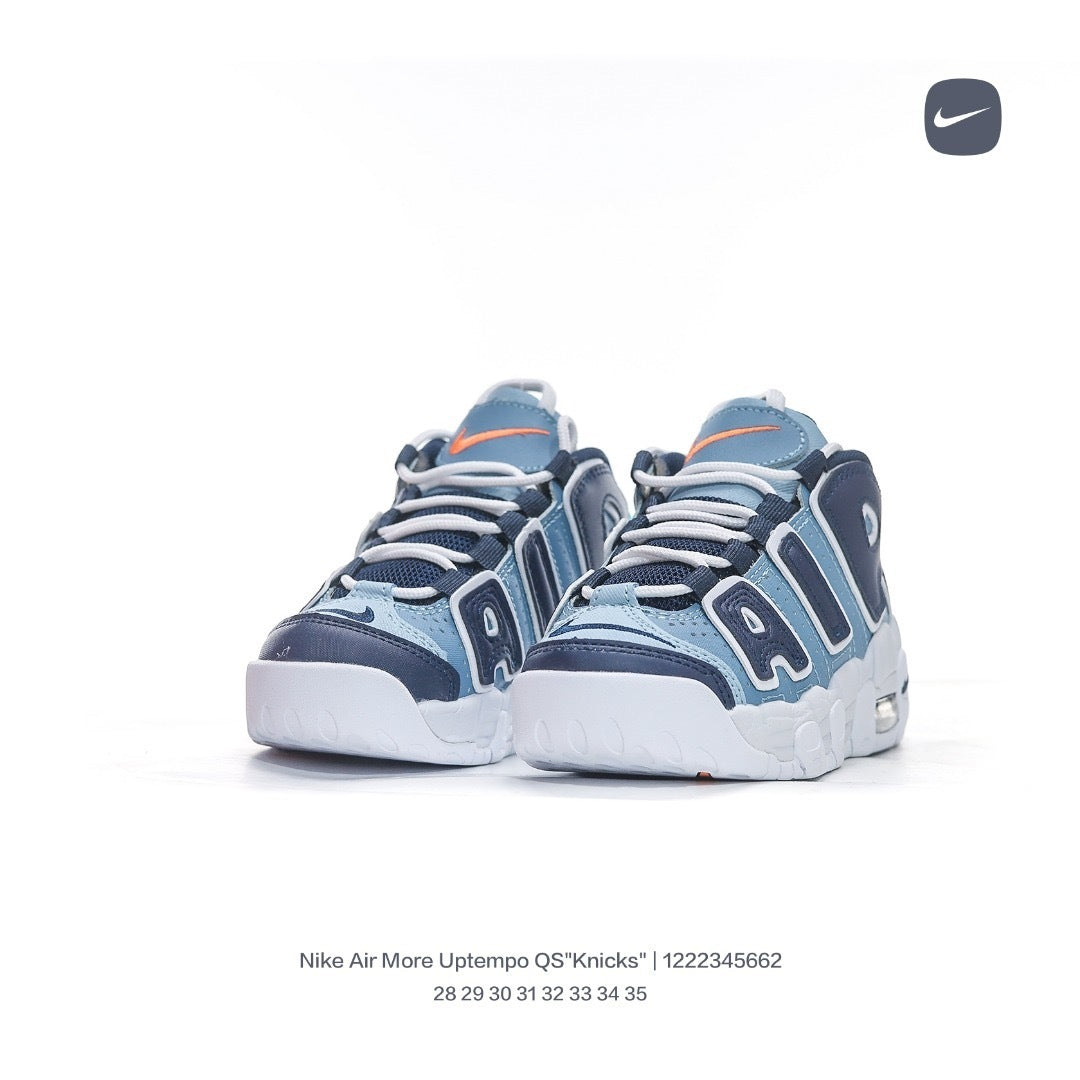 Nike Pippen Air Cushion" Navy, Turquoise"