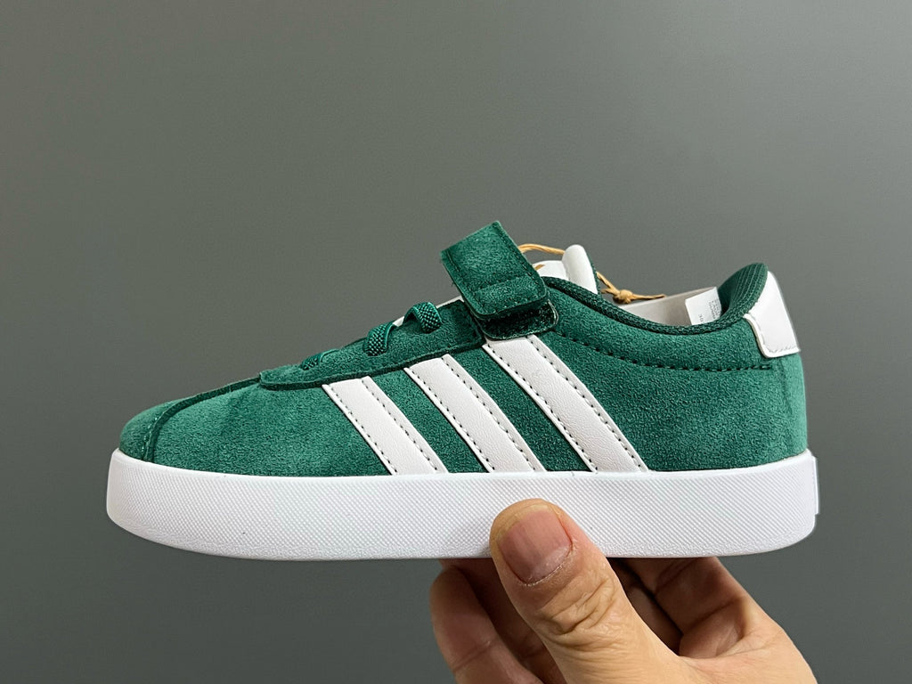 Adidas tennis shoes" dark green"
