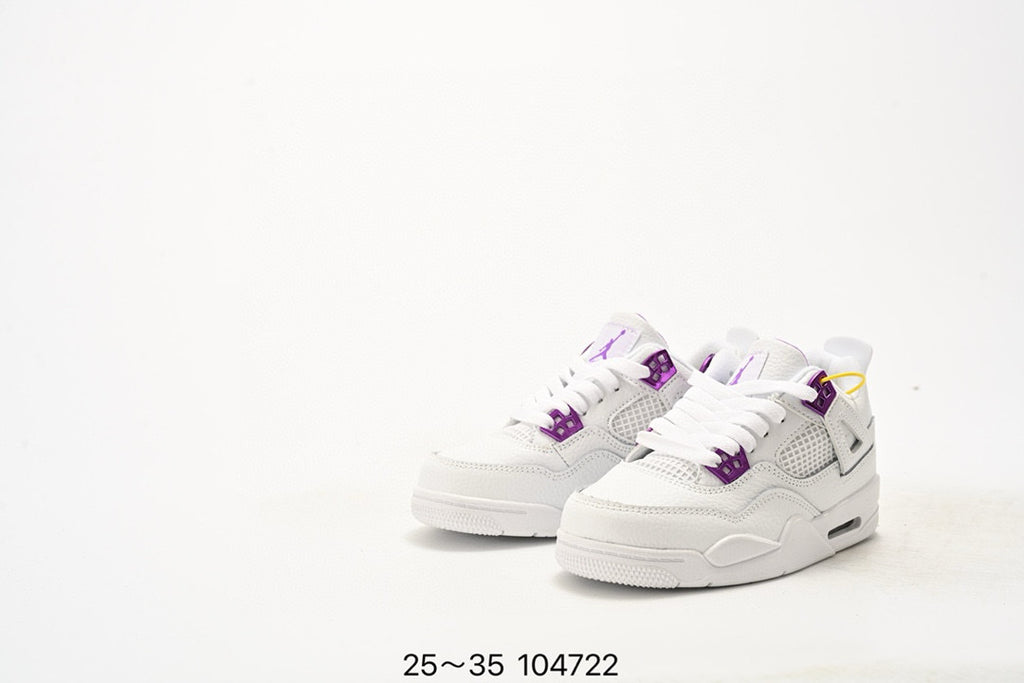 Joe 4 air cushion high quality children's shoes " white, purple"