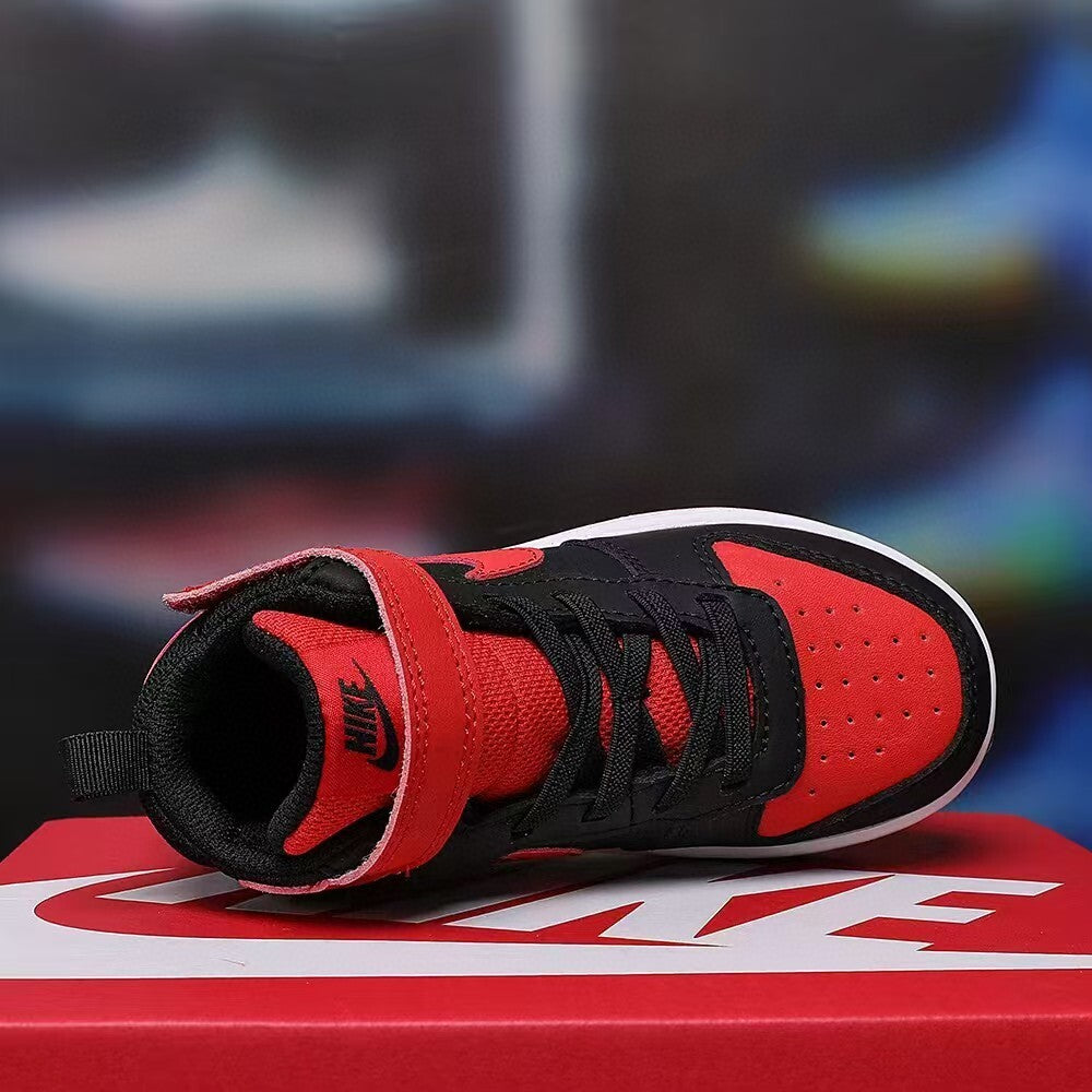 Air Force workwear mid-cut Velcro" black, red"