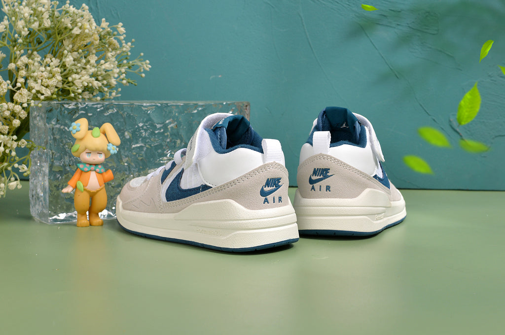 Nike Jordan 90 children's casual shoes" gray, blue"