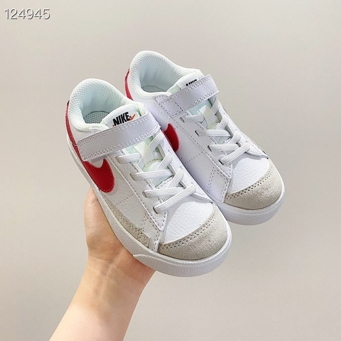 Trail Blazers low-top" white, red"