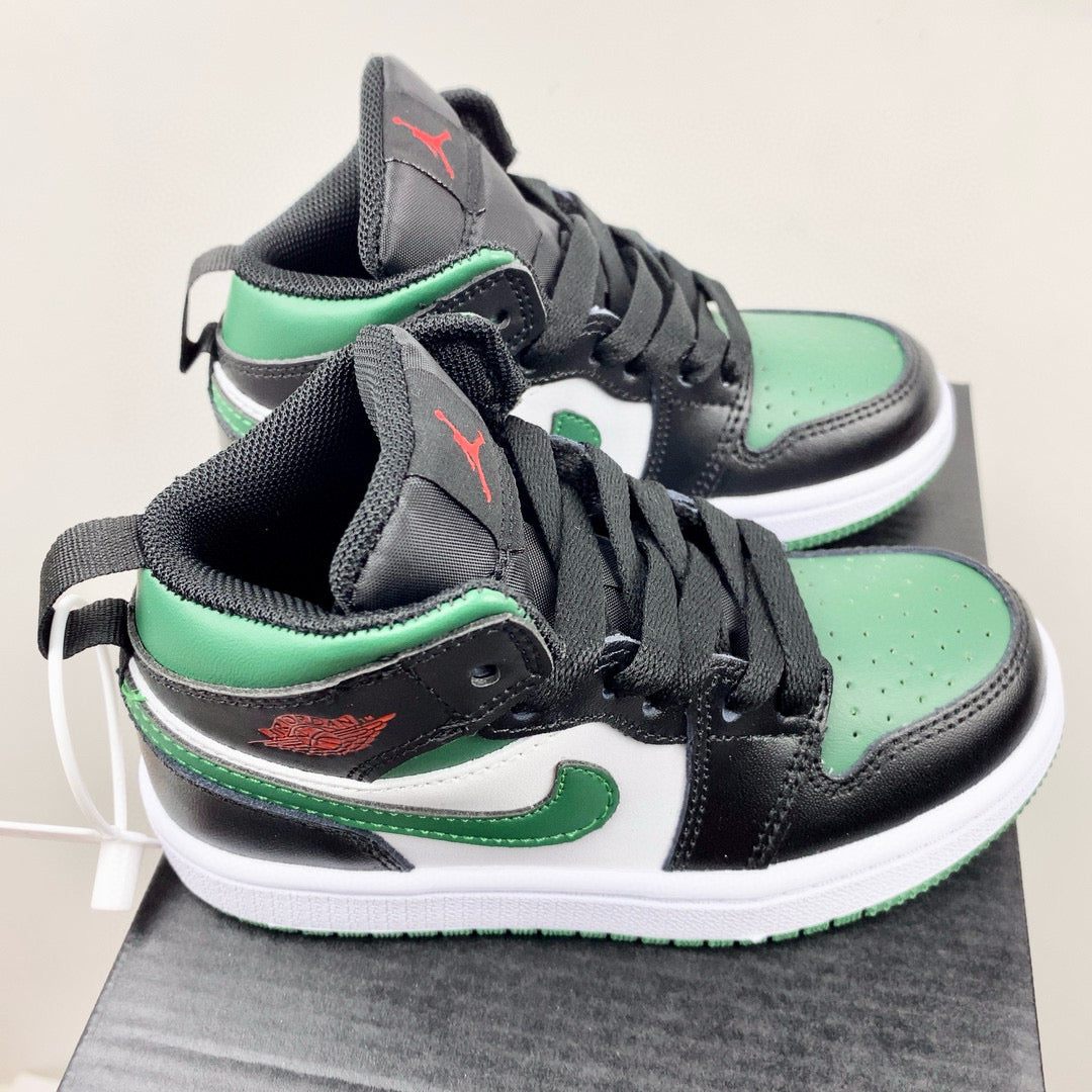 Joe 1 new color children's shoes" white, green, black"