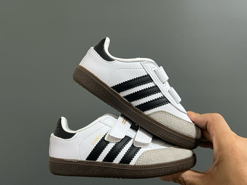 Adidas Samba Velcro Sneakers" white, black"