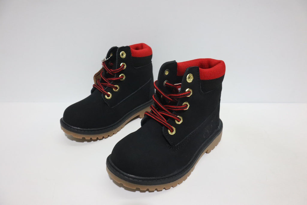 Timberland knitted children's work boots" black"