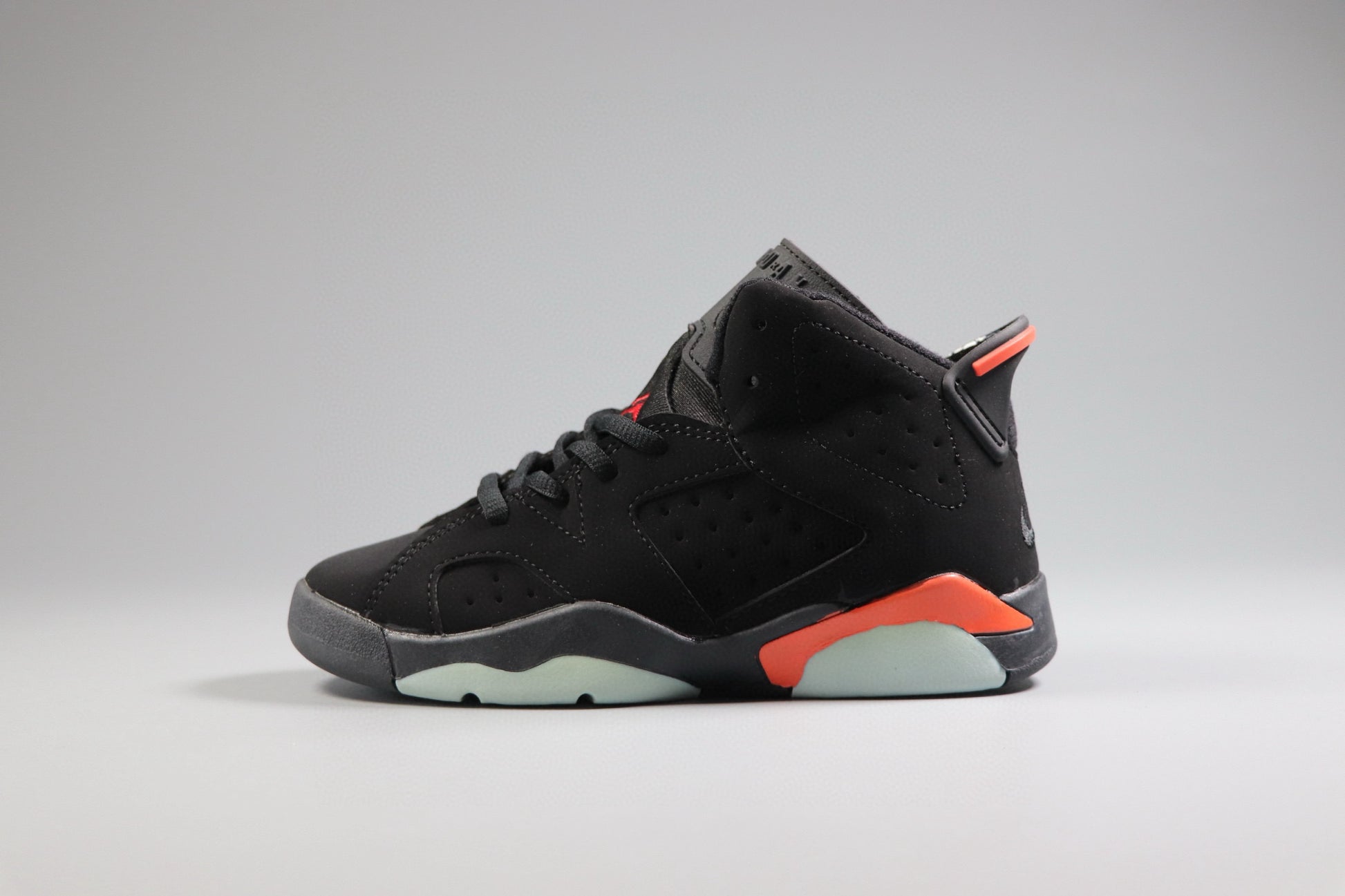 Joe 6 children's basketball shoes " black, & orange"