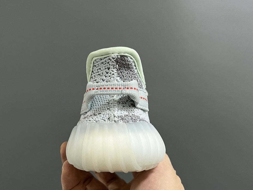Coconut 350V2 really explosive children's shoes" light blue-gray"