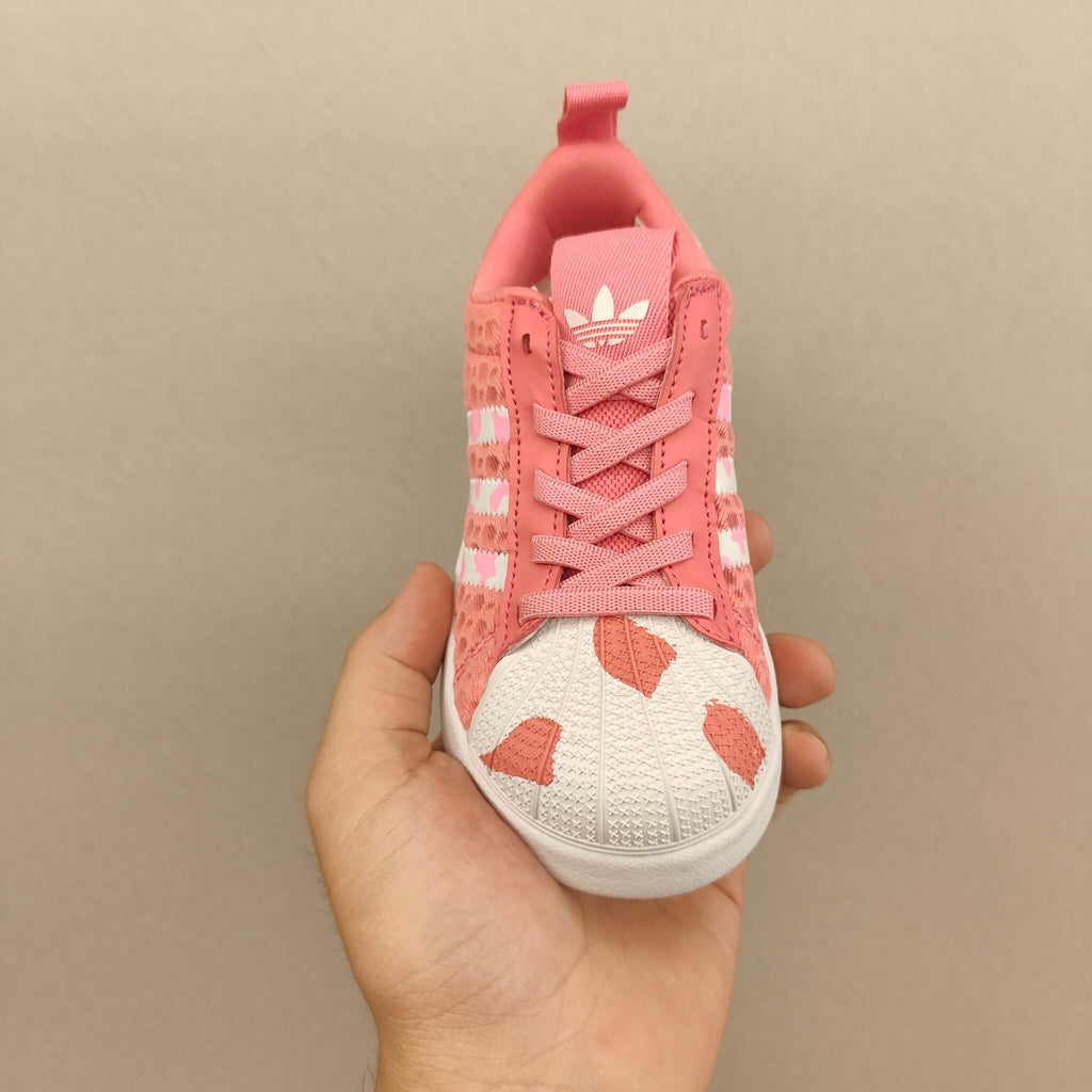 shell toe second generation" light pink"