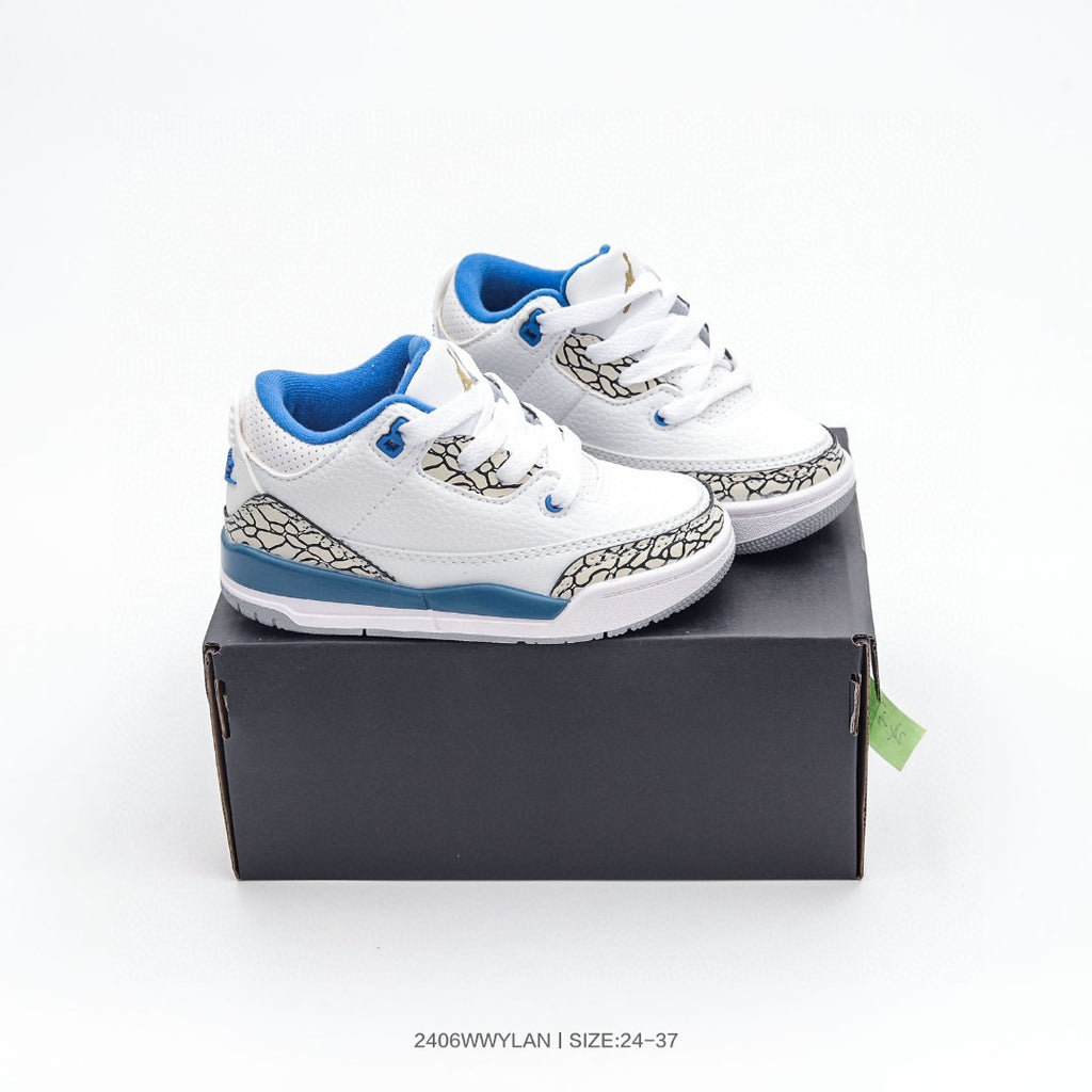 Joe 3 children's shoes" white, blue"