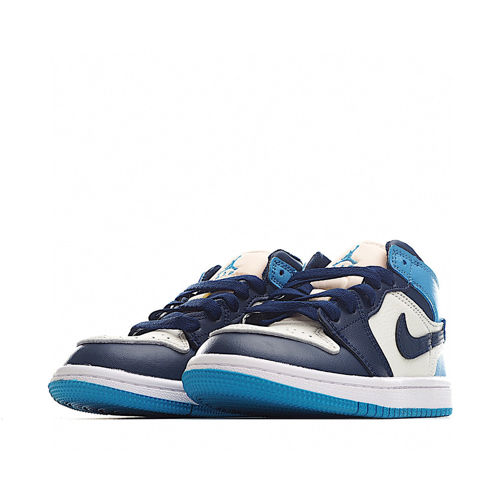 Joe 1 high top stitching joint model" cream, blue, navy"