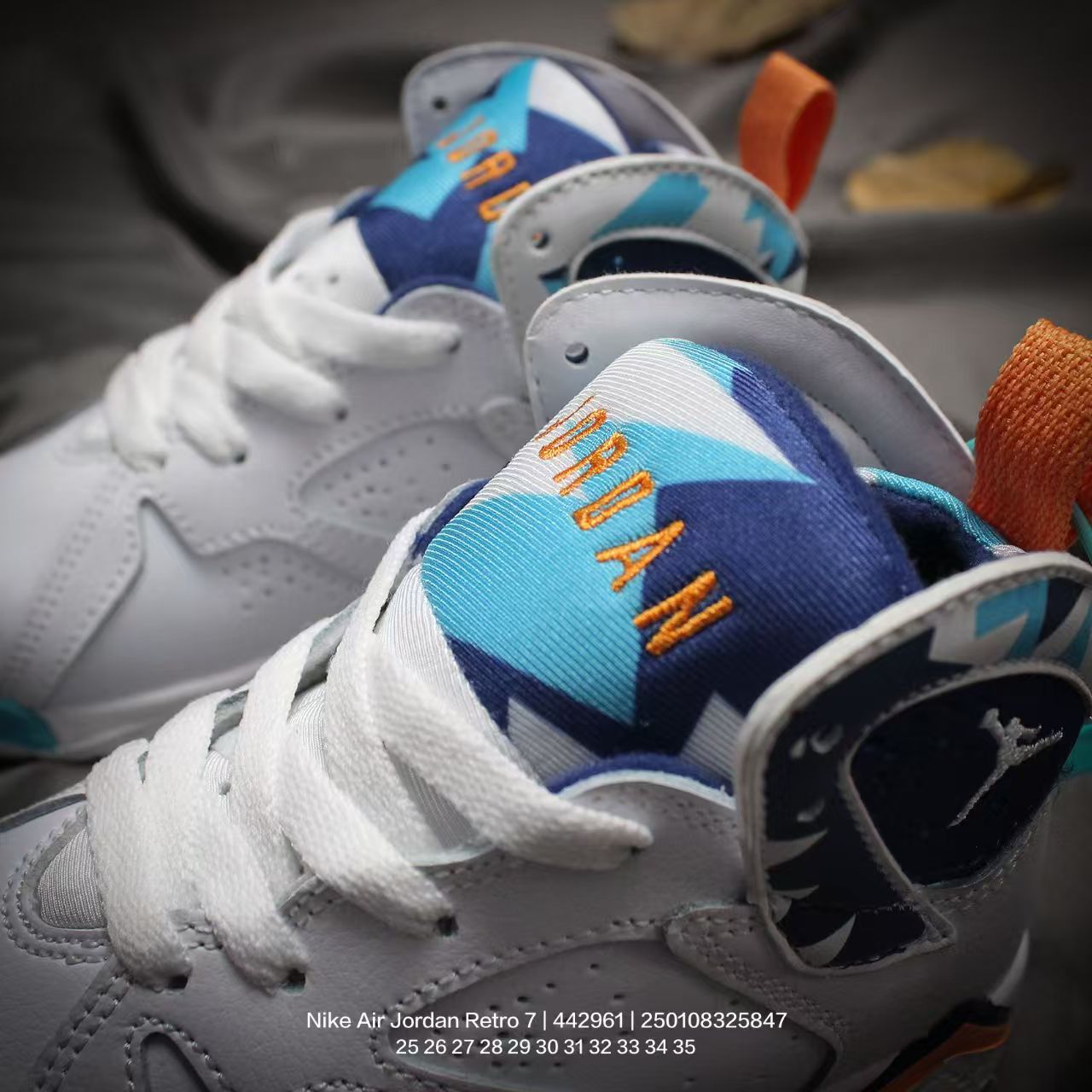 Joe 7 children's shoes" white, blue"