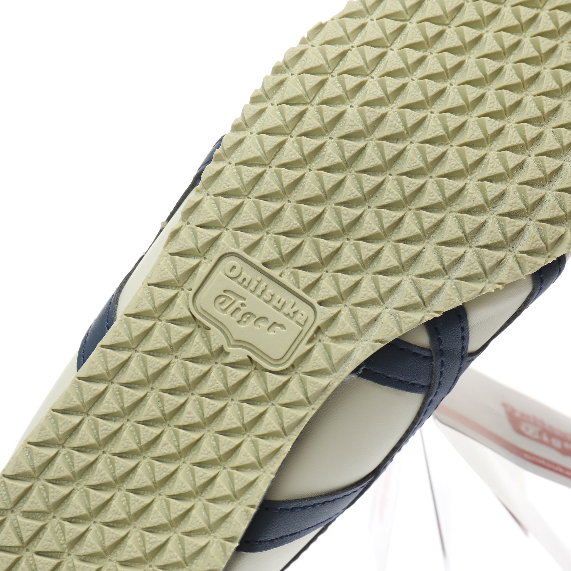 Asics Tiger" cream, Navy blue"