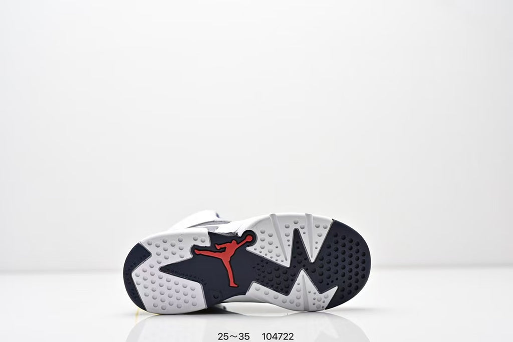 Joe 6 split leather children's shoes "white, Navy"