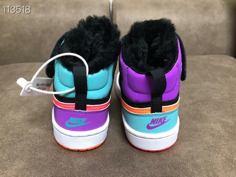 NIKE COURT Borough Mid2 JUN Air Force Workwear" black, blue, purple"