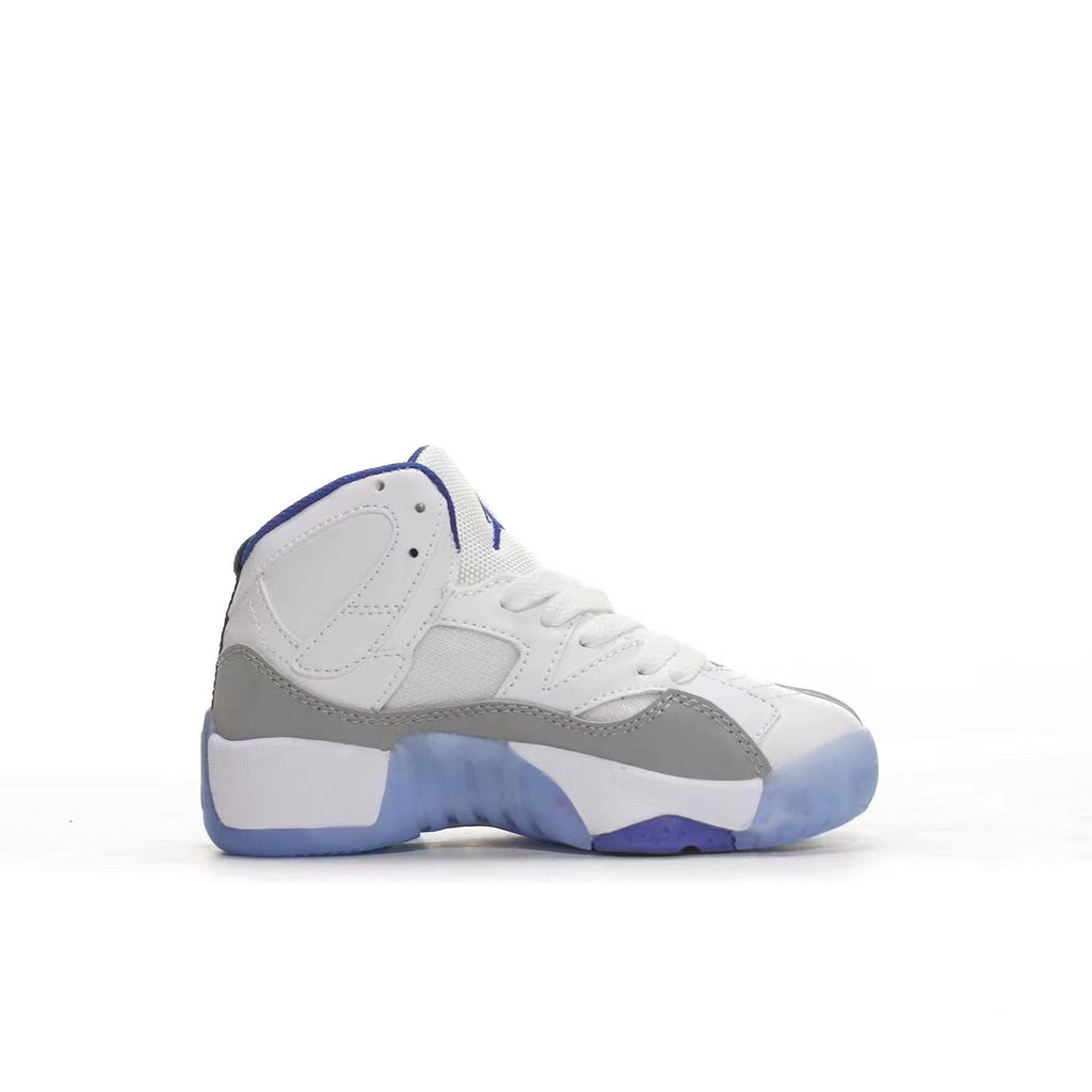 Jordan 612 series" white, grey, blue"