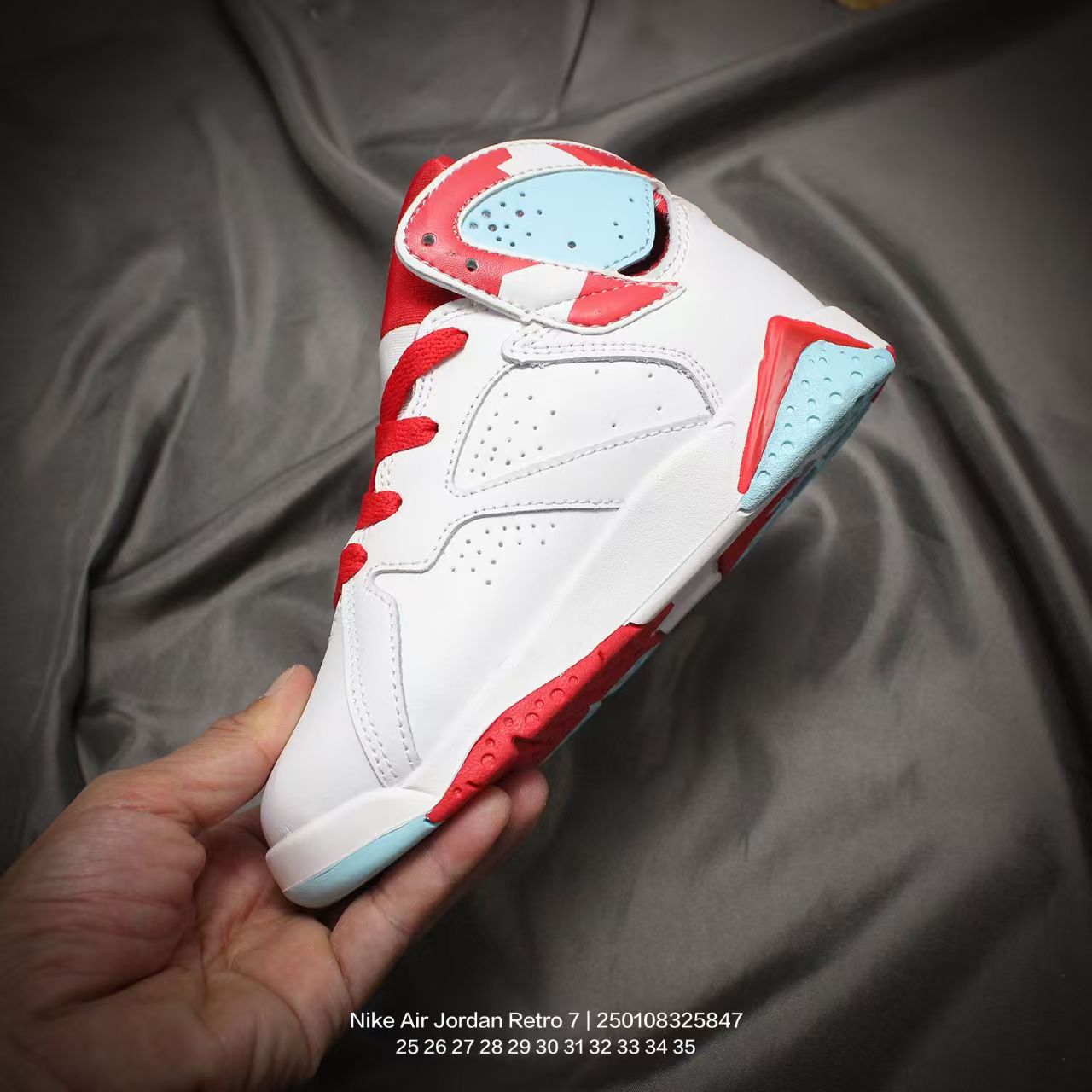 Joe 7 children's shoes" white, red"