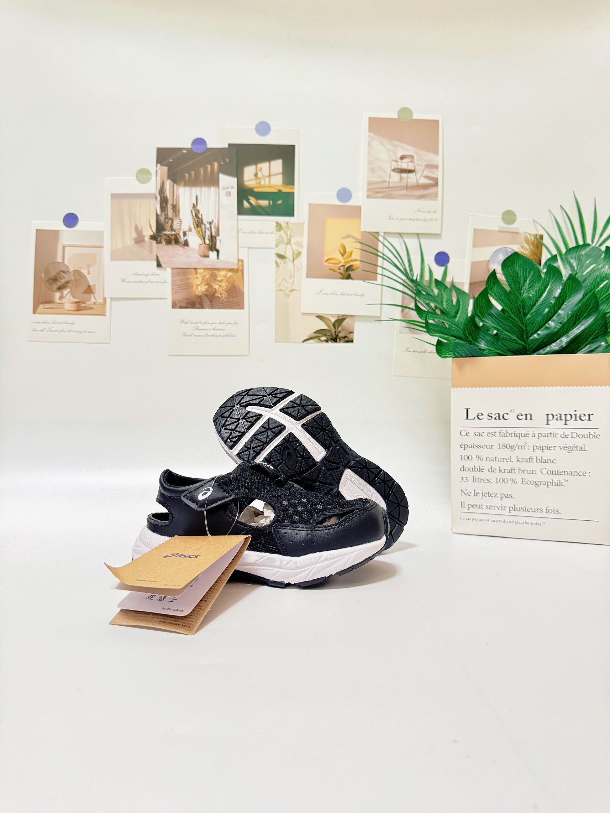YSS new Velcro sandals "black"