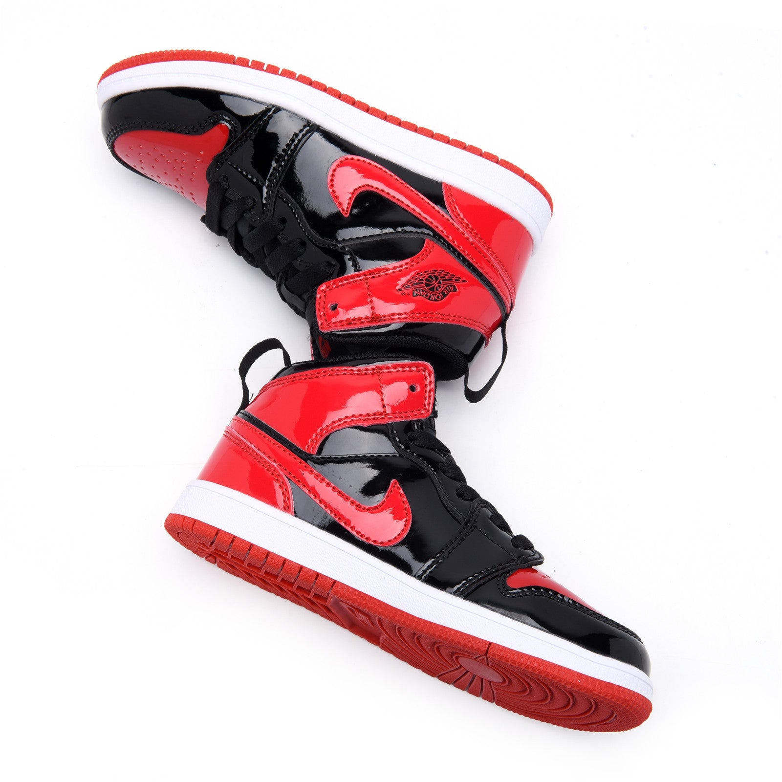 AJ-127" black, red"