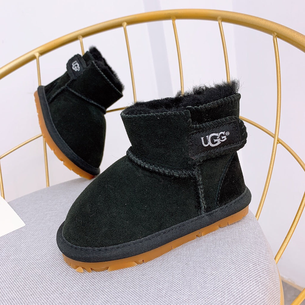 UGG Velcro Baby Shoes" black"