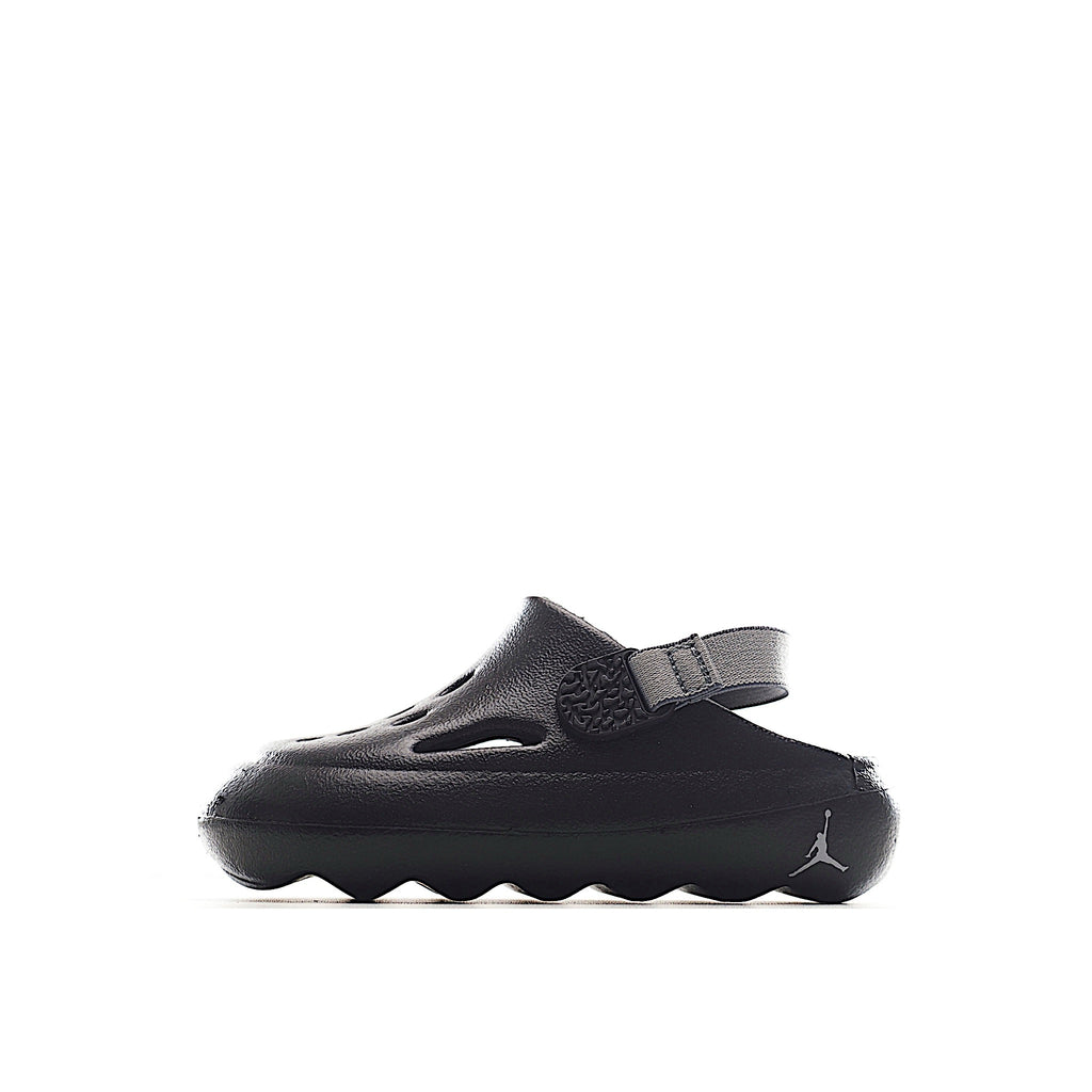 Jordan hole sandals" black"
