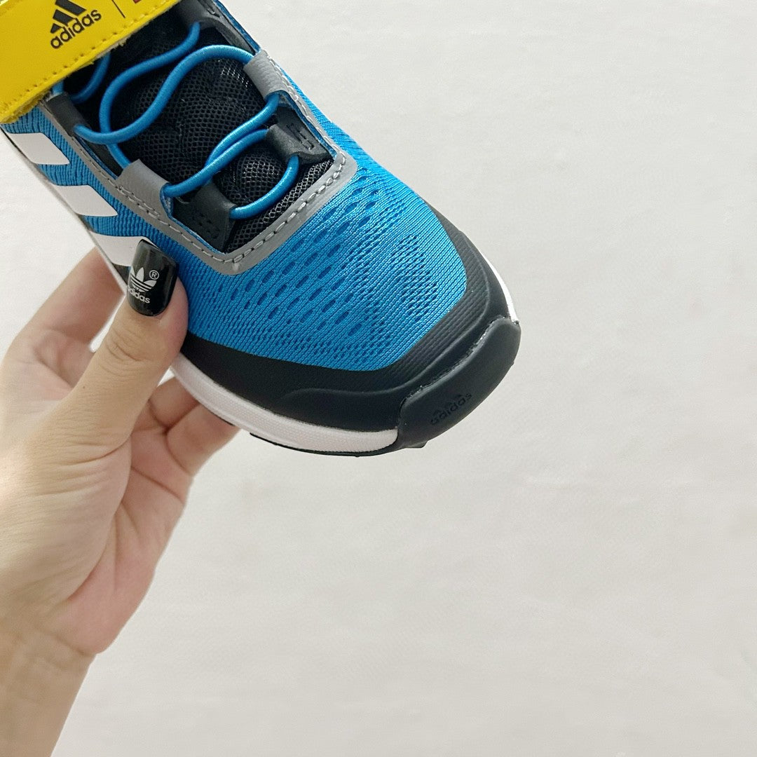 AD Lego joint outdoor lightweight children's sports shoes" black, blue"