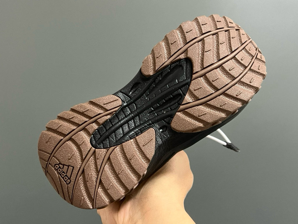 Adidas new elastic buckle children's shoes" white, brown, black"