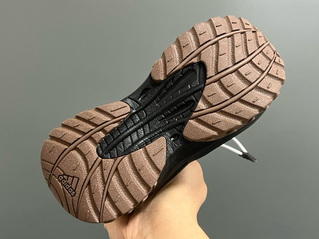 Adidas new elastic buckle children's shoes" white, brown, black"