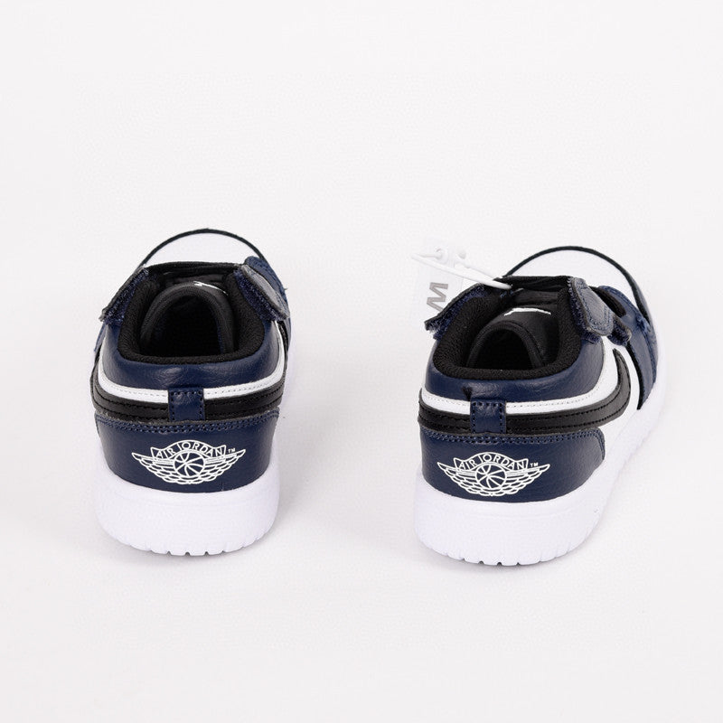 Jordan low top elastic band" white, Navy"