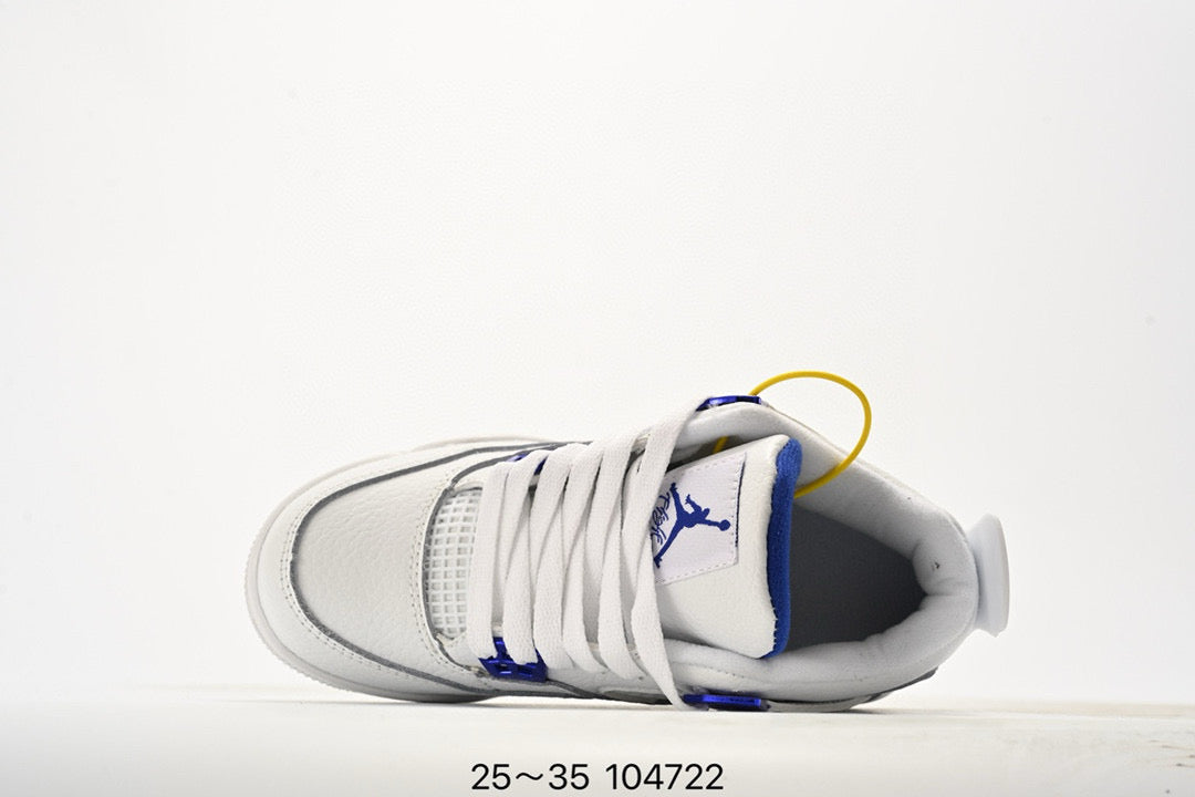 Joe 4 air cushion high quality children's shoes " white, blue"