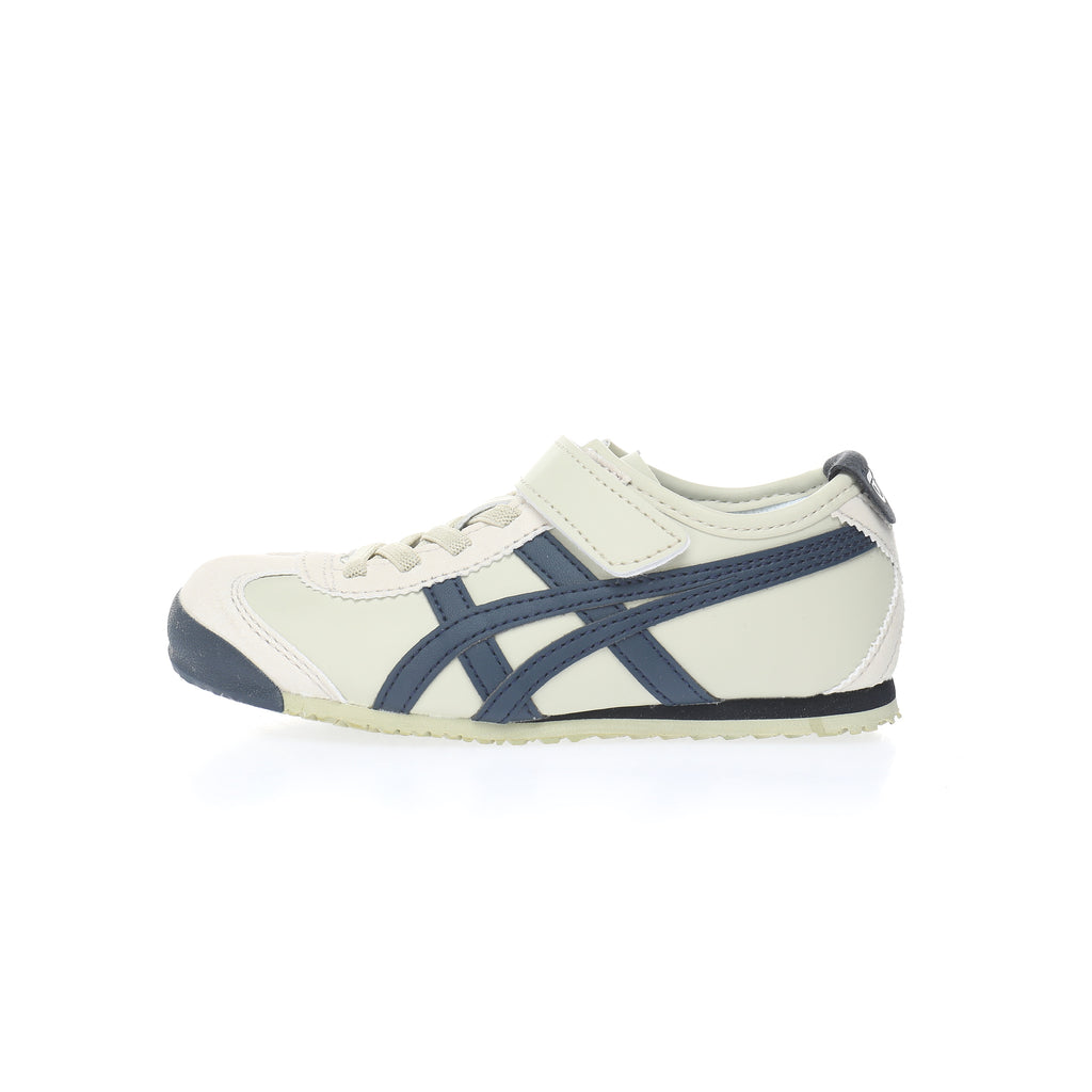 Asics Tiger" cream, Navy blue"