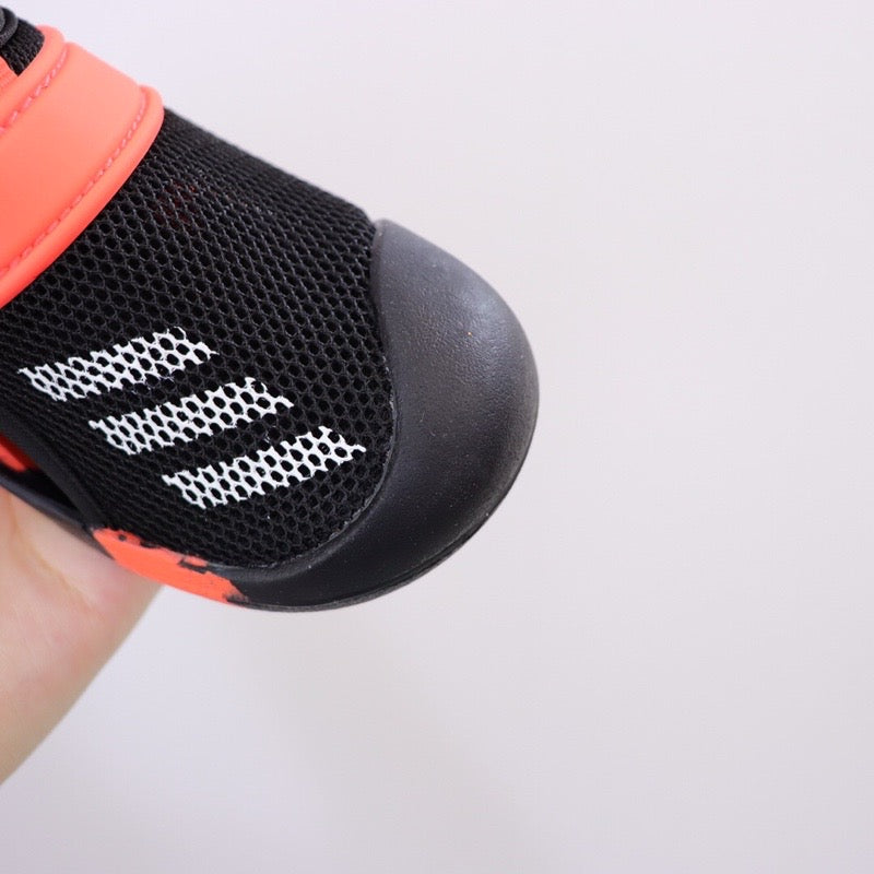 Adidas 3.0 Baotou mesh sandals" black, orange"