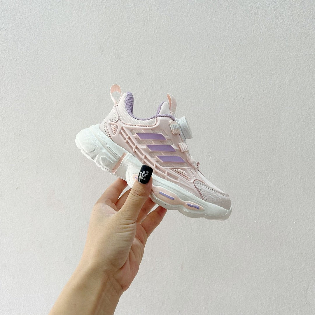 Trefoil rotating button children's shoes " pink"