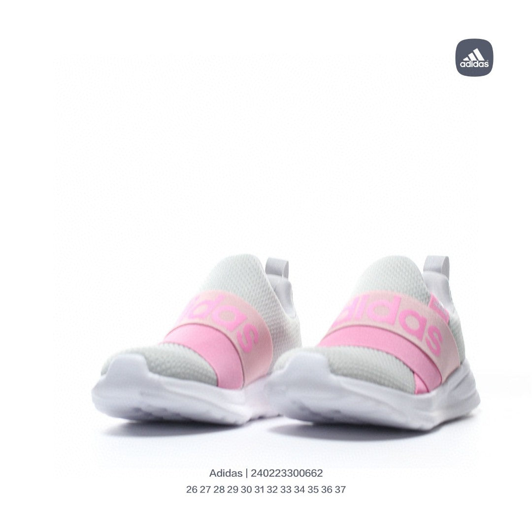 AD Kids' Slip-On Elastic Casual Sneakers" gray"
