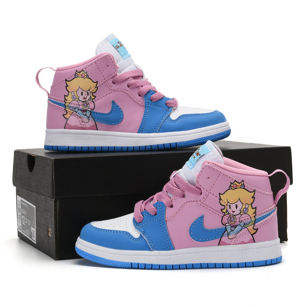 AJ-127" blue, pink"