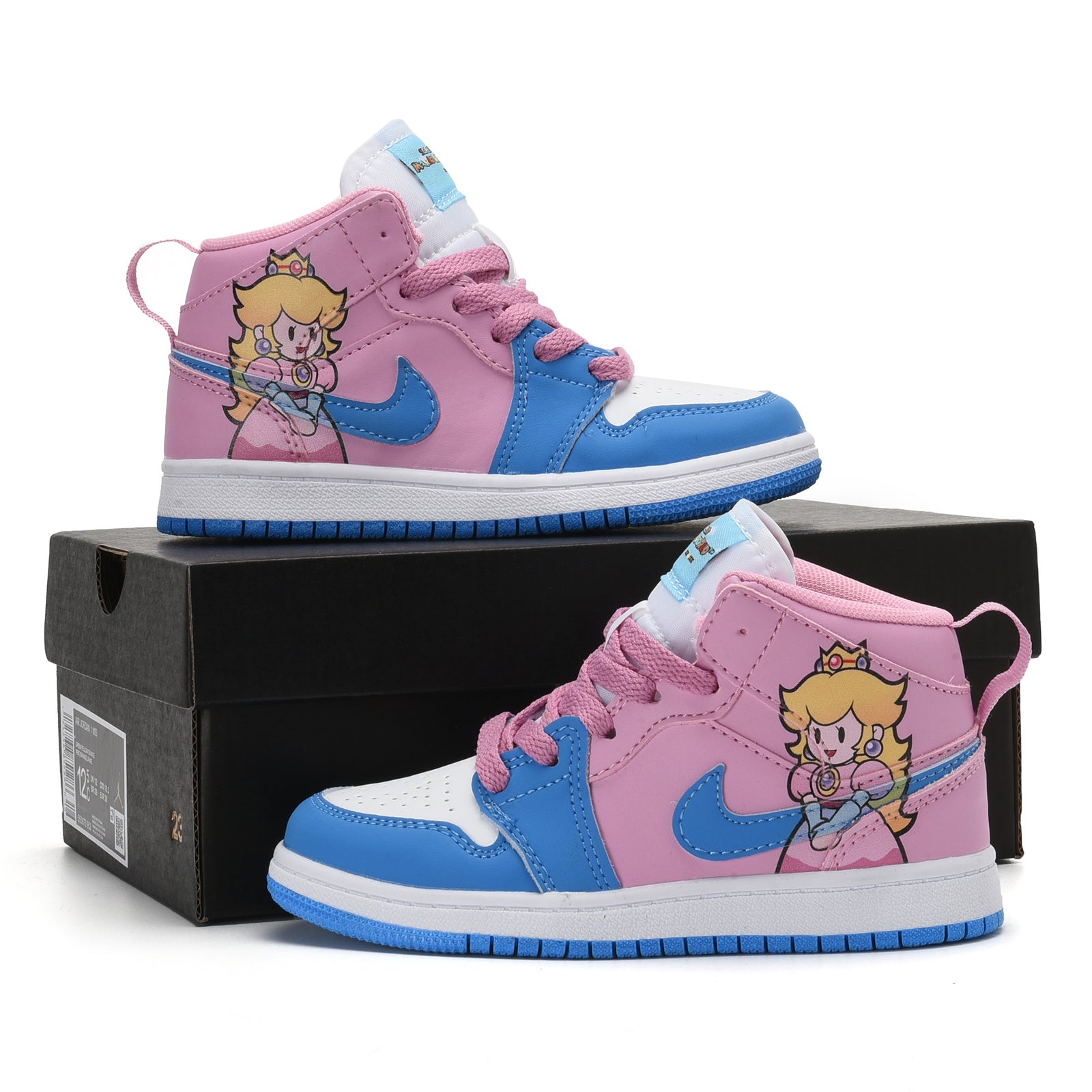AJ-127" blue, pink"